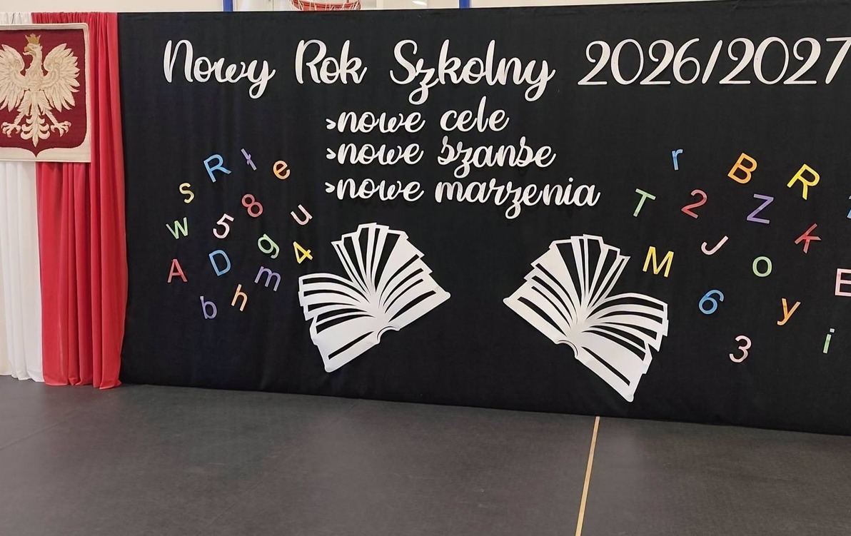 dekoracja w sali gimnastycznej