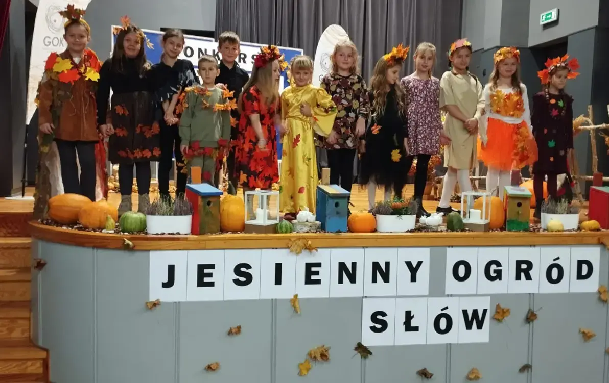 Zdjęcie do  &bdquo;Jesienny ogr&oacute;d sł&oacute;w&rdquo; w Ogorzelinach