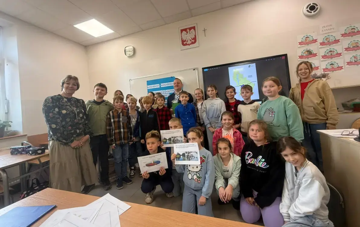 Zdjęcie do Spotkanie z sołtysem panem Robertem Piesikiem