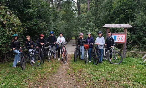 Wycieczka rowerowa do grodziska Raciąż