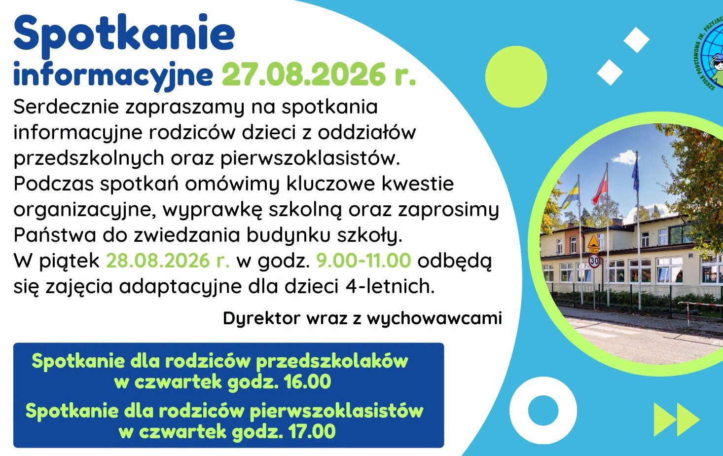 Zdjęcie do Spotkanie informacyjne