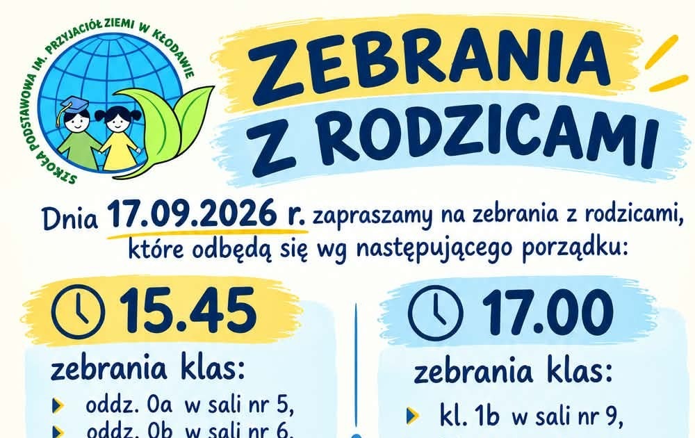 Zdjęcie do Zebrania z rodzicami