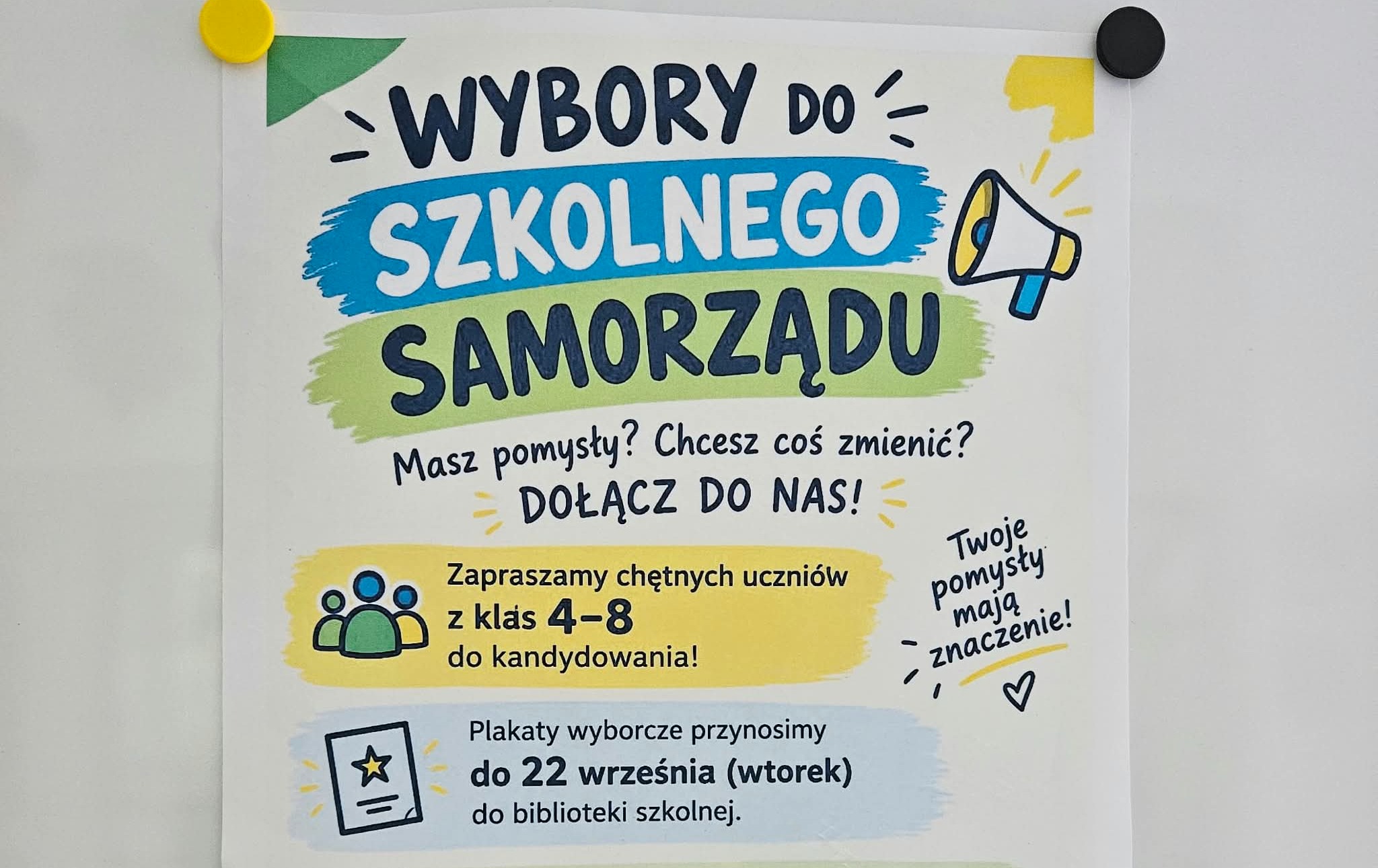 Zdjęcie do Wybory Samorządu Szkolnego